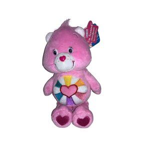 Care Bears Hopefull Heart Bear 9 in Plush  series 13 w/tags  2006